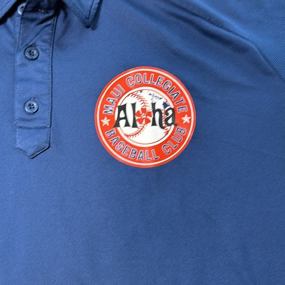 EVOSHIELD Maui Collegiate baseball club polo - Picture 2 of 7